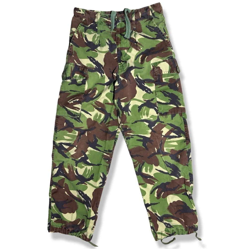 Vintage 1995 Camouflage Military Cargo Pants